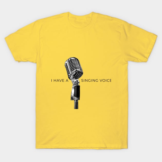 Sing T-Shirt by Donmoac